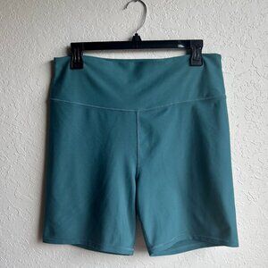 YPB Abercrombie Teal 7" Biker Shorts XL